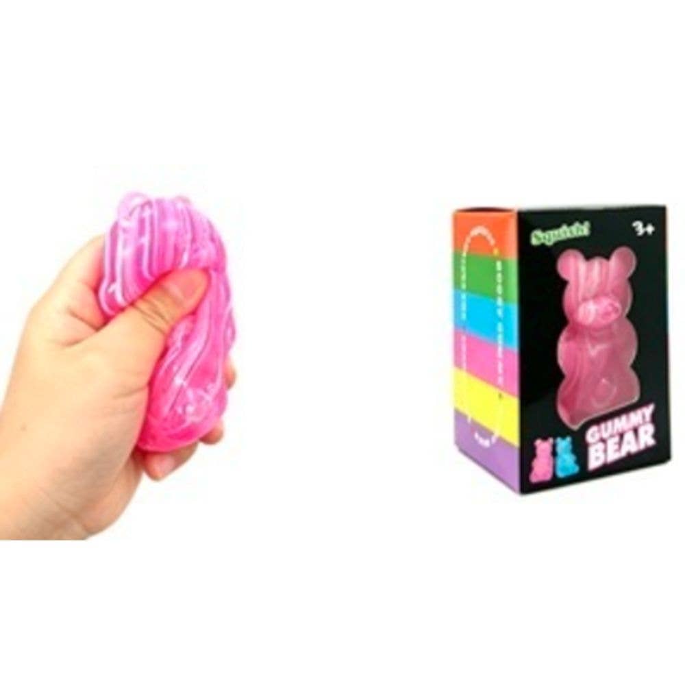 TEDDY BEAR SQUISHY SQUEEZE TOY 12 UNITS , CT 040