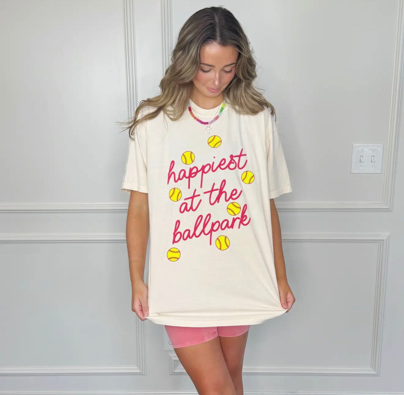 Happiest at the Ballpark Tee