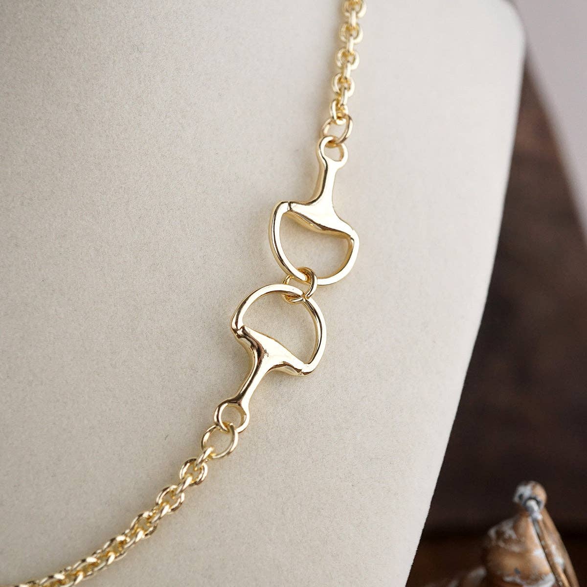 Riding Line – Horse Bit Cable Chain Necklace