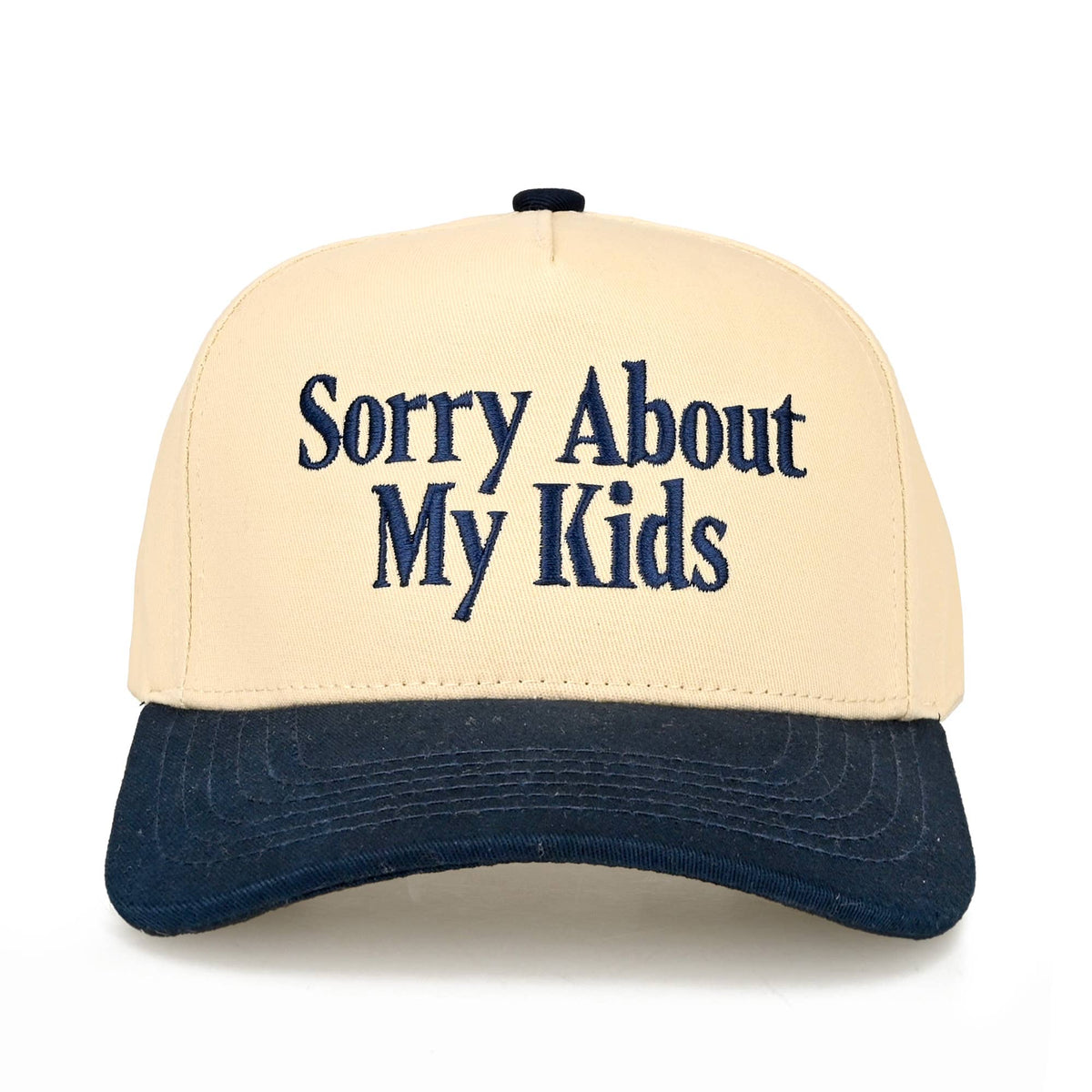 SORRY ABOUT MY KIDS TRUCKER HAT
