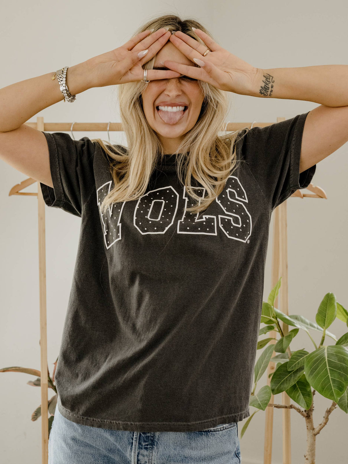 Tennessee Vols Polka Dot Tee