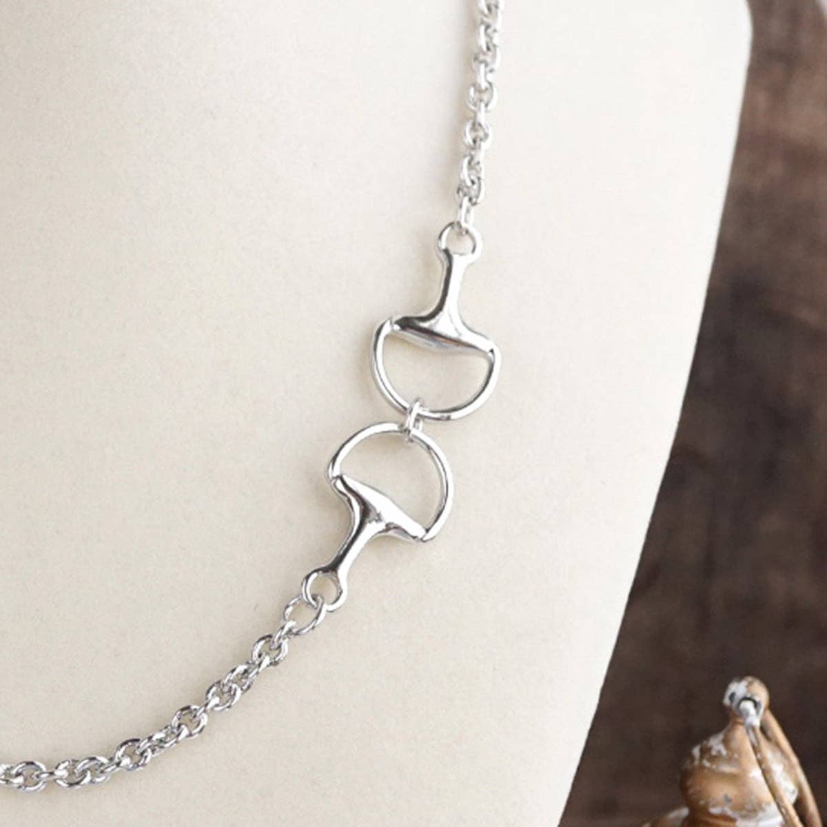 Riding Line – Horse Bit Cable Chain Necklace