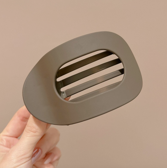Flat Oval Hair Clip