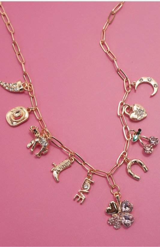 Lucky Love Charm Necklace