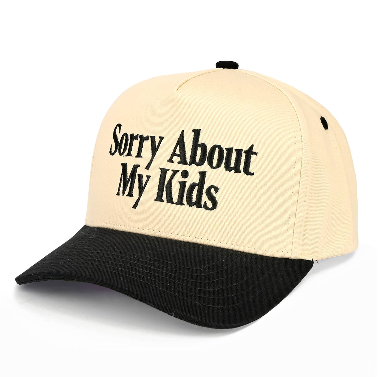 SORRY ABOUT MY KIDS TRUCKER HAT