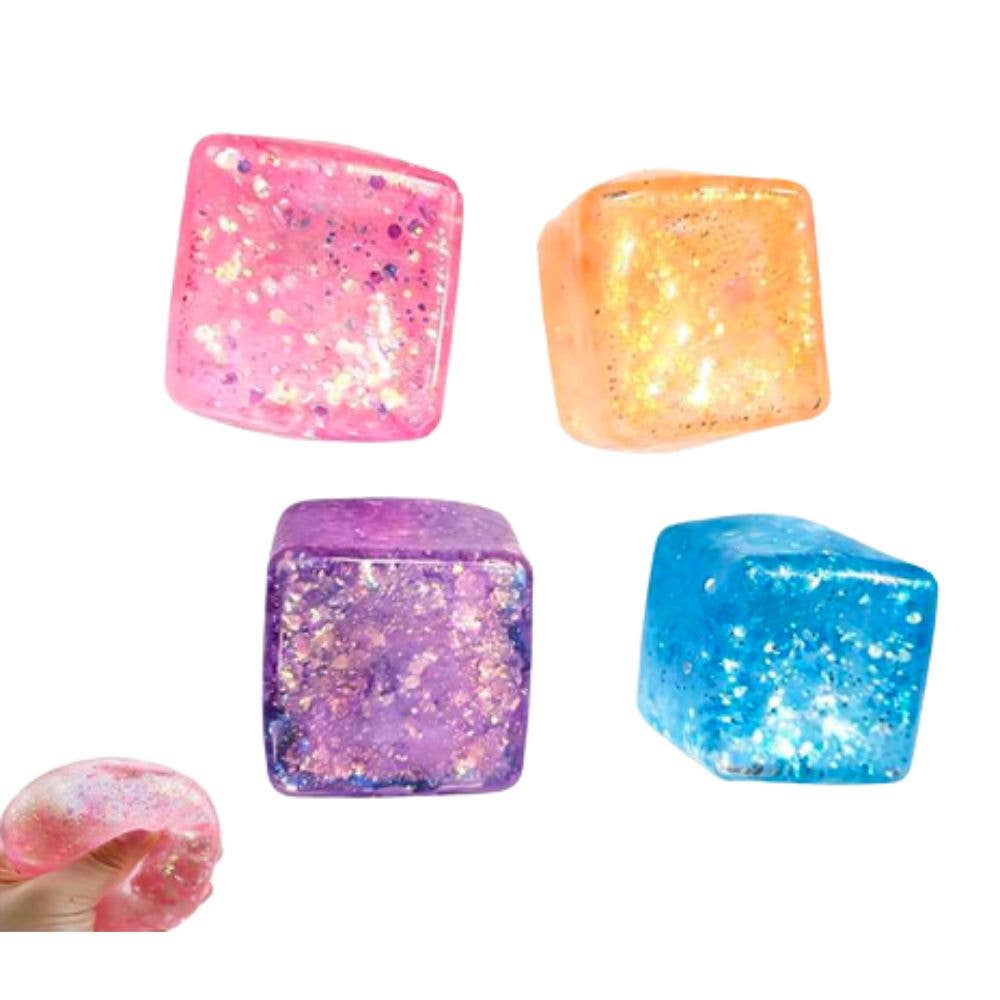 CUBE SQUISHY SQUEEZE TOY  12 UNITS , Z 40031