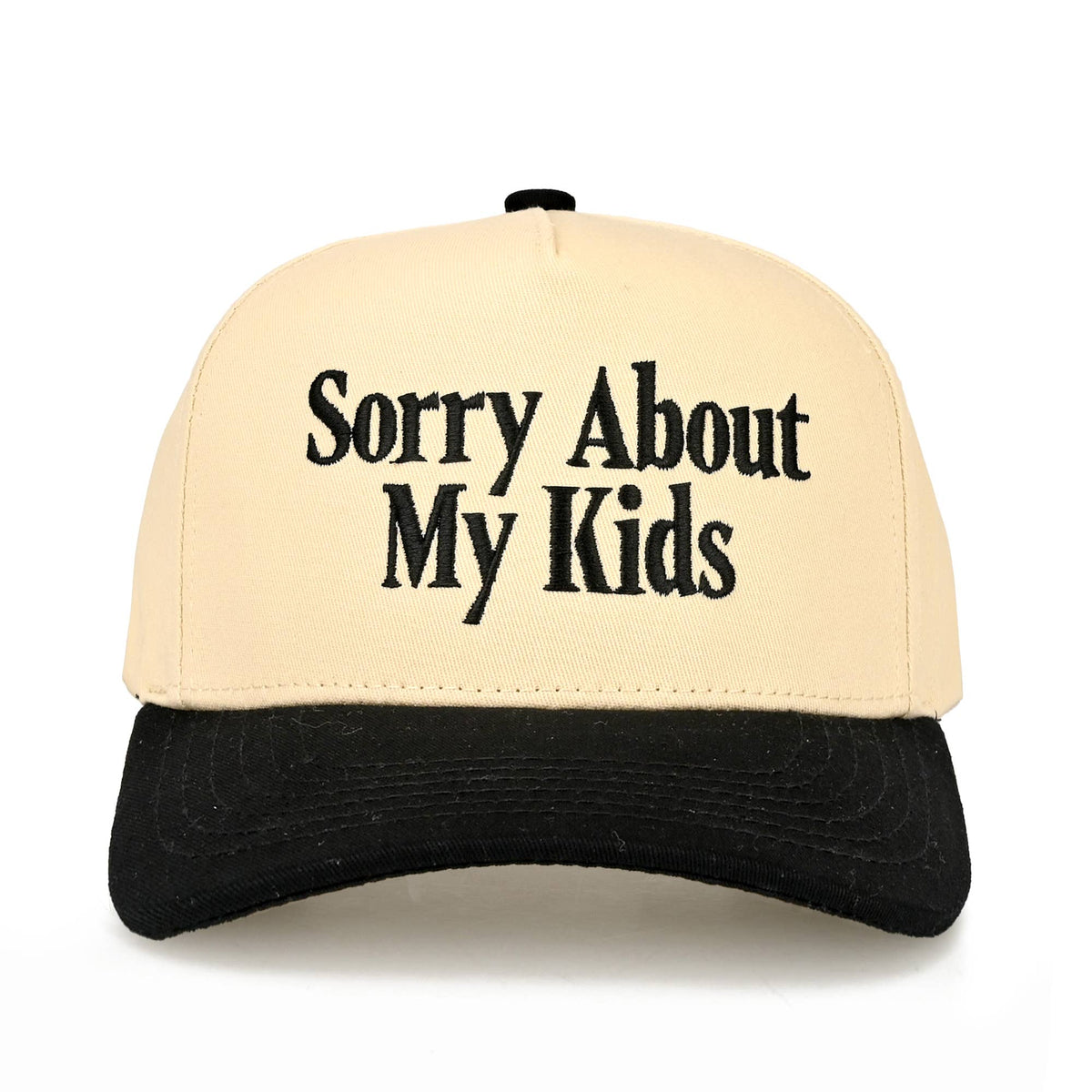 SORRY ABOUT MY KIDS TRUCKER HAT